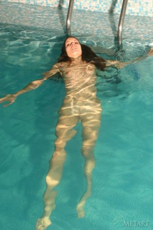 Pool fun time with an excellent girl photo 1