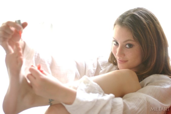 Tight beauty posing in her room photo 10
