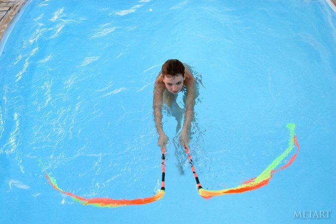 Wonderful swimming chick will amaze everyone photo 7