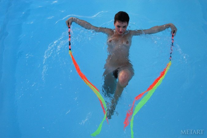 Wonderful swimming chick will amaze everyone photo 8