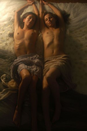 Marvelous ladies teasing each other photo 8