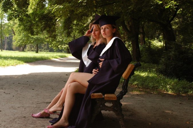 Two grown up babes having some fun photo 2
