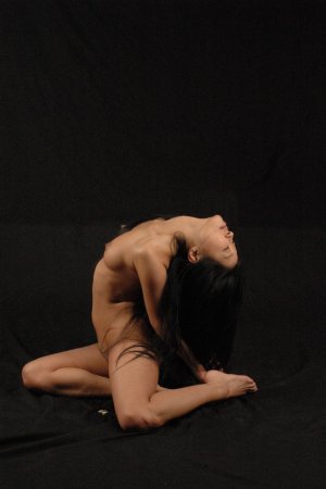 Sexy Asian in a passionate posing scene photo 11