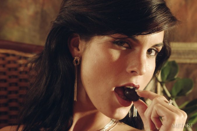 Outstanding posing scene with a beautiful brunette photo 7
