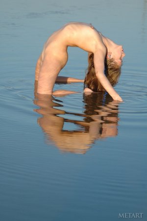 Dip in the river on a hot summer day photo 3