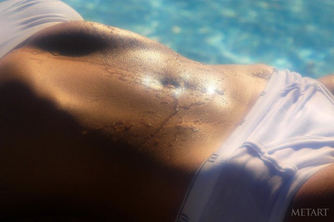 Getting tanned for the sensual summer photo 10