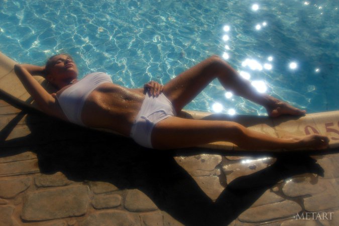 Getting tanned for the sensual summer photo 11