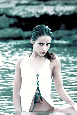 Having some wet, naked fun in the river. photo 16