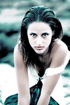 Having some wet, naked fun in the river. photo 18