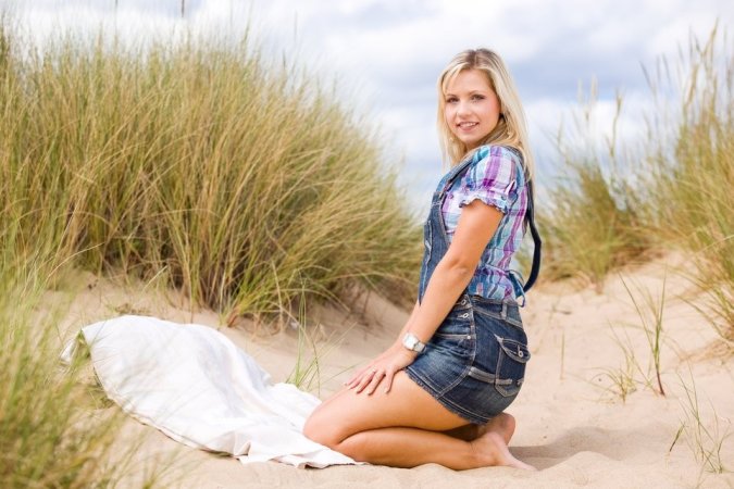 It is a perfect day to be naked in the sand photo 9
