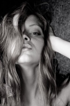 Couple of girls stare at each other photo 10