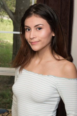 Brunette has a lot of solo fun in the armchair photo 20