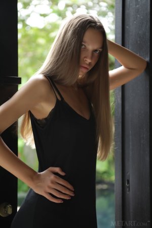 Sex-hungry brunette shows her everyday life photo 11