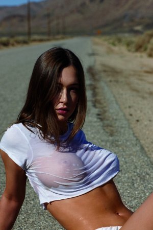 Elsie Hewitt gets rid of her clothes to catch a car photo 3