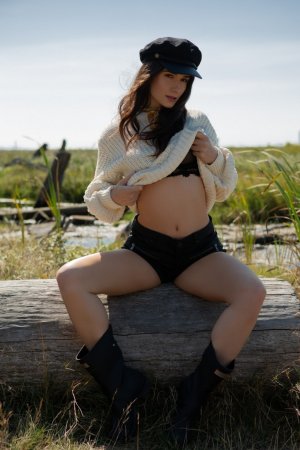 Brunette cutie shows every inch of her naked body photo 5